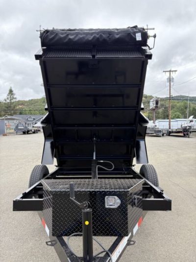 New SALE!!! MINI DUMP 2026 VERSATILE SINGLE AXLE PTM58SA 5X8 3500# AXLE
