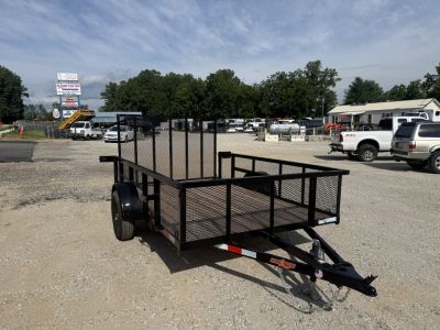 New 2026 Down 2 Earth Trailers DTE7610G29HS Utility Trailer / 76  X 10 / 24  MESH SIDE / TUBE RAIL / SEALED LIGHTS