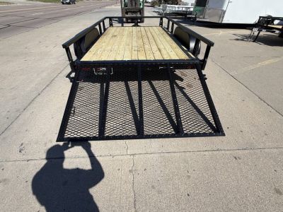 New 2026 HTC SUT712T Utility Trailer 7x12 Tandem