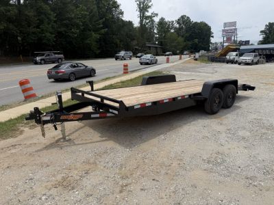 New 2026 Down 2 Earth Trailers DTE8220WCH5.2B Car Hauler / 82 x20 (18+2) / 2-5,200# Electric Brake Axles / Slide In Ramps
