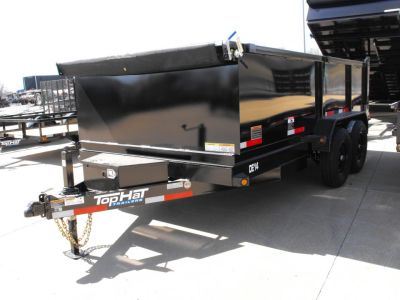 New DUMP TRAILER 83 X 14 _ 3' WALLS 14K