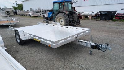 New 2027 Aluma 6'8  x 15 HD TILT Utility Trailer w/ Brakes