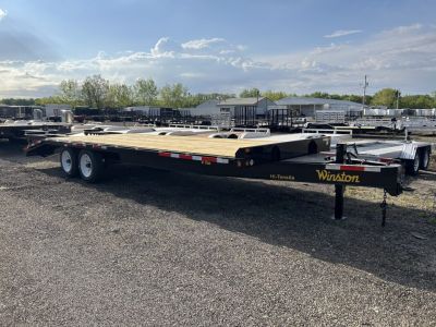 New 2026 Winston 8 TON 102  X 25 FT DECK OVER EQUIPMENT TRAILER