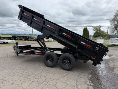 New 2026 Eagle Trailers 7x16 Raptor Low Pro Dump Trailer 14K