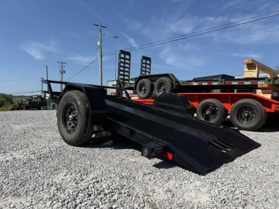 New Load Trail Tilt 77x12 Single Axle 7K- Black