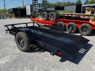 New Load Trail Tilt 77x12 Single Axle 7K- Black