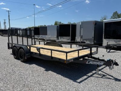 New Lamar Utility 83x18 7k W/ Dovetail & SQ Tube Top Rail