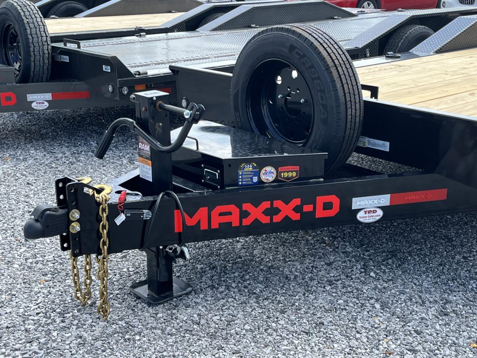 New 2026 MAXX-D 102"x22' 17.5k Power Tilt Equipment Trailer