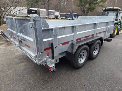 New 2026 Legend Trailers 7x14 Galvanized 14,000lb gvwr dump trailer Dump Trailer