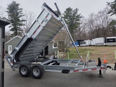 New 2026 Legend Trailers 7x14 Galvanized 14,000lb gvwr dump trailer Dump Trailer