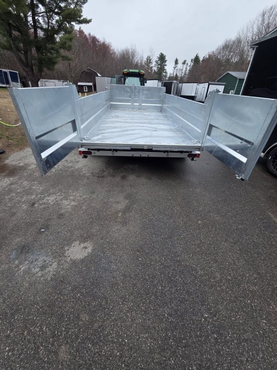 New 2026 Legend Trailers 7x14 galvanized 14,000lb gvwr dump trailer Dump Trailer
