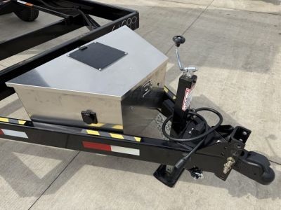 New NEW 2027 Southland 16ft Low Profile Dump Trailer 2-7000 lb axles =14K Scissor lift, Ramps, tarp, solar charger, trickle charger, D rings,