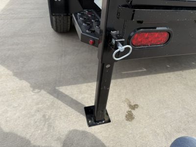 New NEW 2027 Southland 16ft Low Profile Dump Trailer 2-7000 lb axles =14K Scissor lift, Ramps, tarp, solar charger, trickle charger, D rings,