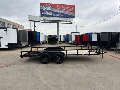 New 2026 Top Hat Trailers LDT 16' X 77" Utility Trailer