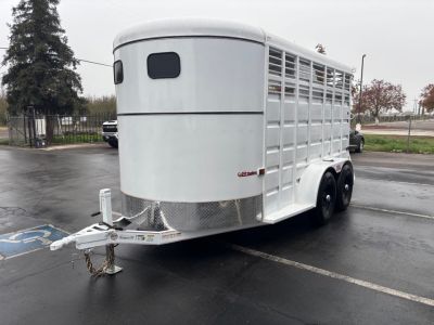 New 2026 GR Horse Trailer 6'8"x14' 2 Stall 10k
