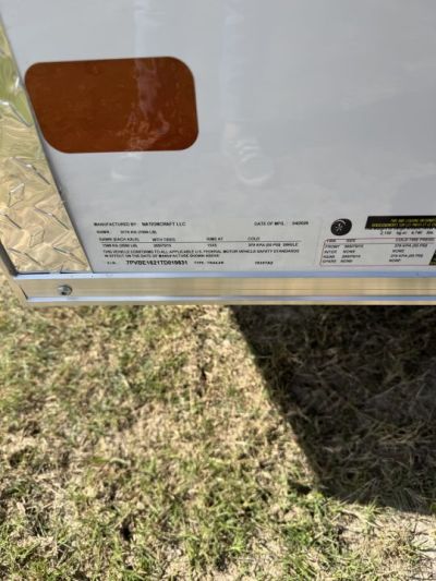 New 2026 NationCraft Trailers 7 X 16 TA POLY Cargo / Enclosed Trailer