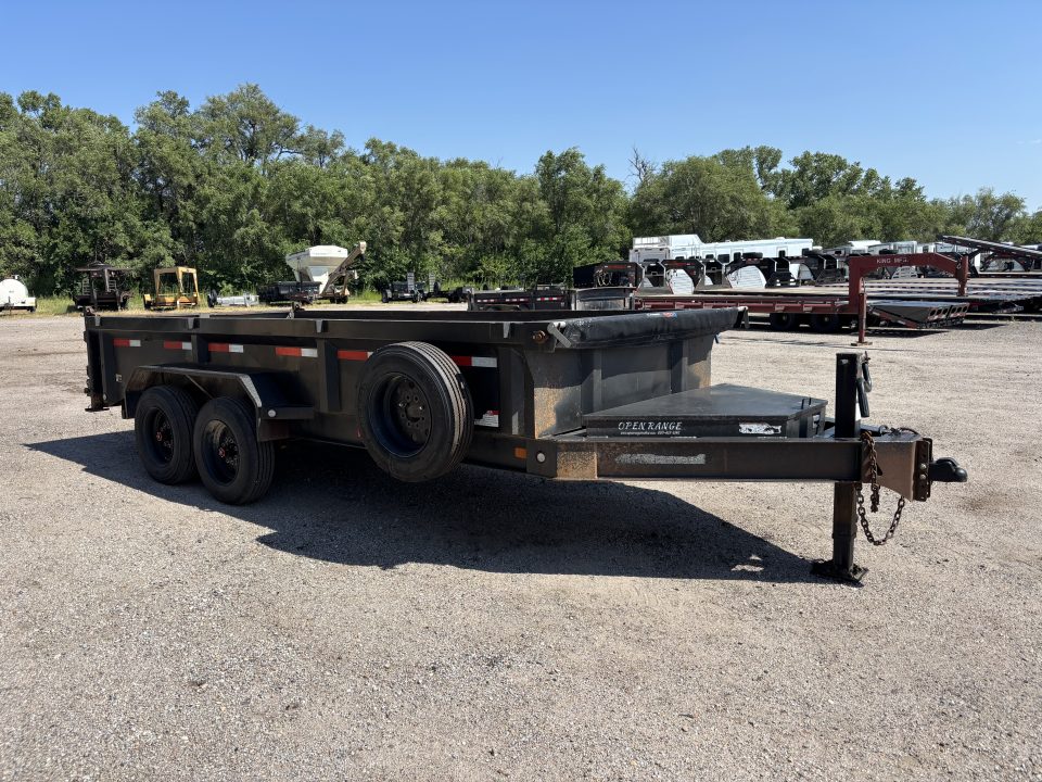 Used 2024 MAXX-D DJX8316 Dump Trailer