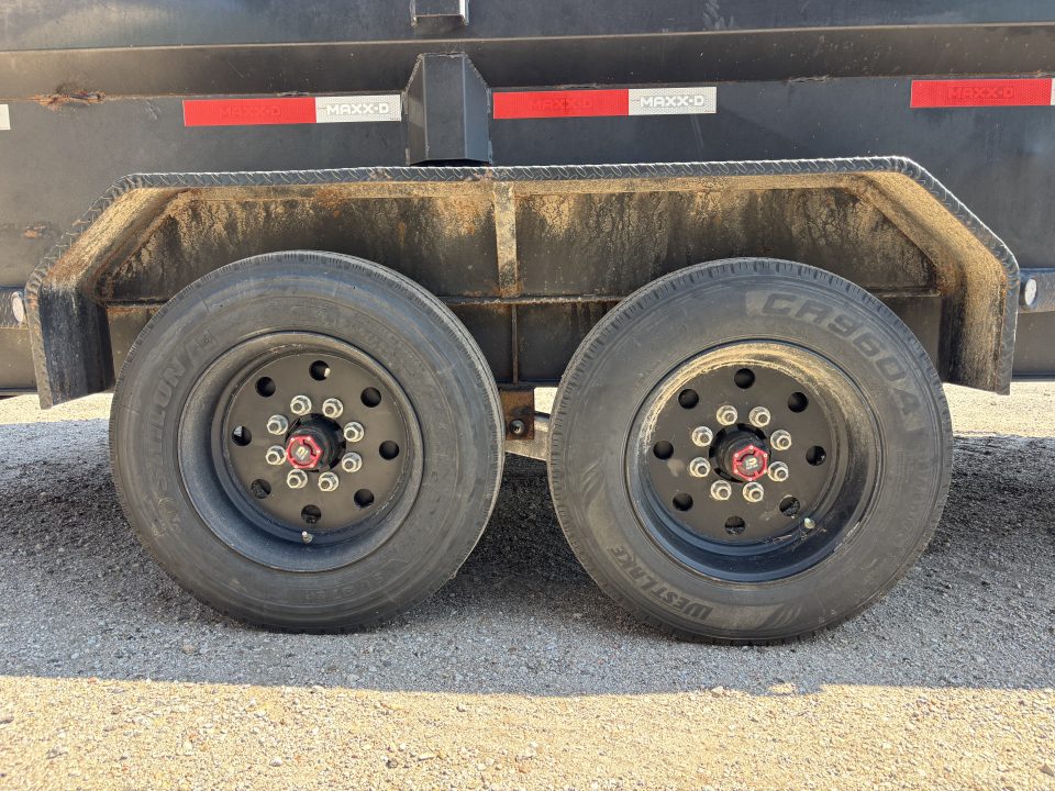 Used 2024 MAXX-D DJX8316 Dump Trailer