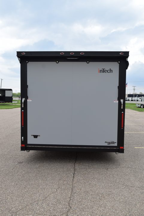 New INTECH 8.5x24 LITE SERIES ALL ALUMINUM RACE HAULER