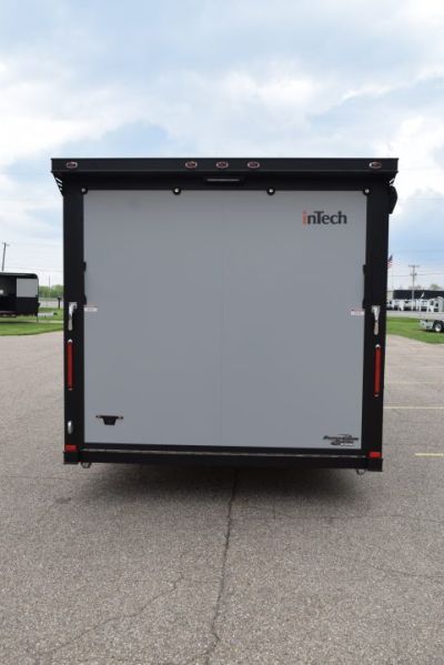 New INTECH 8.5x24 LITE SERIES ALL ALUMINUM RACE HAULER