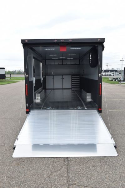 New INTECH 8.5x24 LITE SERIES ALL ALUMINUM RACE HAULER