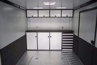 New INTECH 8.5x24 LITE SERIES ALL ALUMINUM RACE HAULER