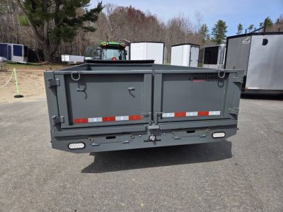 New 2026 Watchdog Trailers 7x14 14,000lb gvwr dump trailer with tarp kit and ramps Dump Trailer