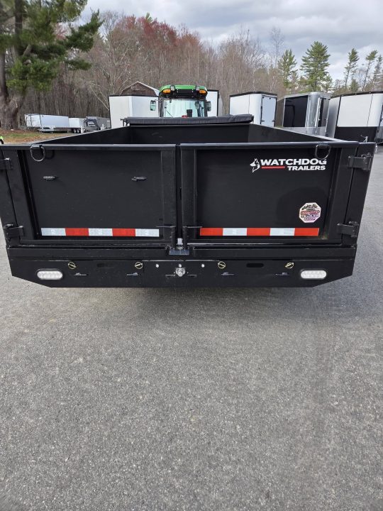 New 2026 Watchdog Trailers 7x14 Dump trailer with tarp kit & ramps Dump Trailer