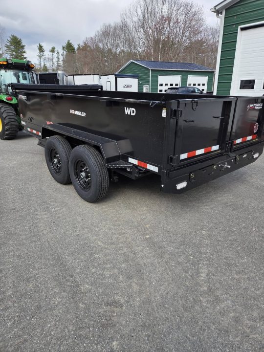 New 2026 Watchdog Trailers 7x14 Dump trailer with tarp kit & ramps Dump Trailer