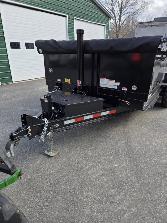 New 2026 Watchdog Trailers 7x14 Dump trailer with tarp kit & ramps Dump Trailer