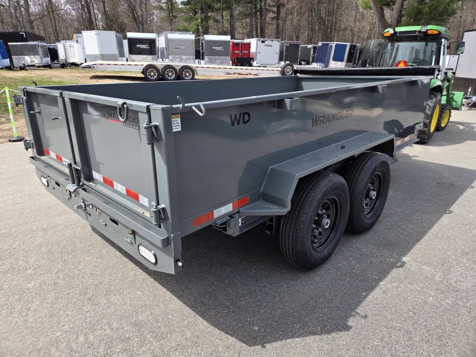 New 2026 Watchdog Trailers 7x14 Dump trailer with tarp kit & ramps Dump Trailer