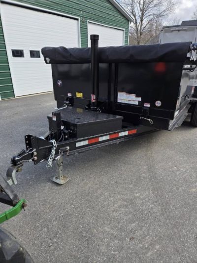 New 2026 Watchdog Trailers 7x14 Dump trailer with tarp kit & ramps Dump Trailer