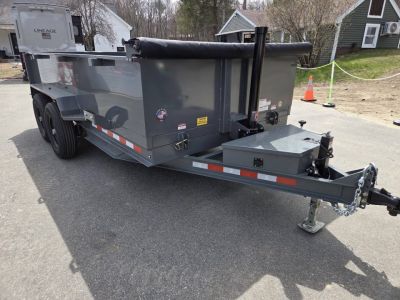New 2026 Watchdog Trailers 7x14 Dump trailer with tarp kit & ramps Dump Trailer