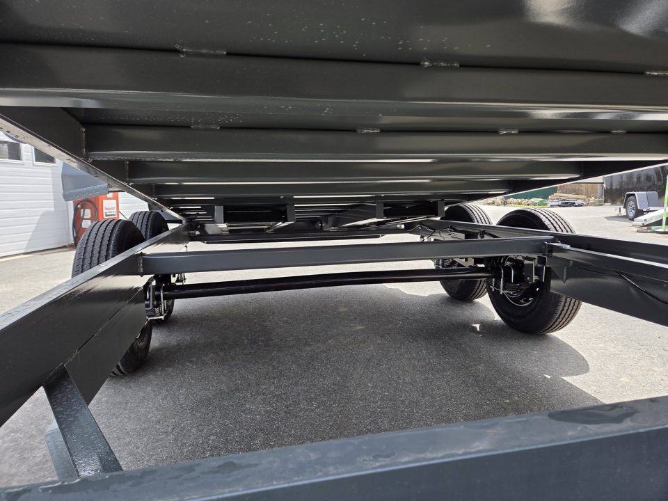 New 2026 Watchdog Trailers 7x14 14,000lb gvwr with tarp kit and ramps Dump Trailer