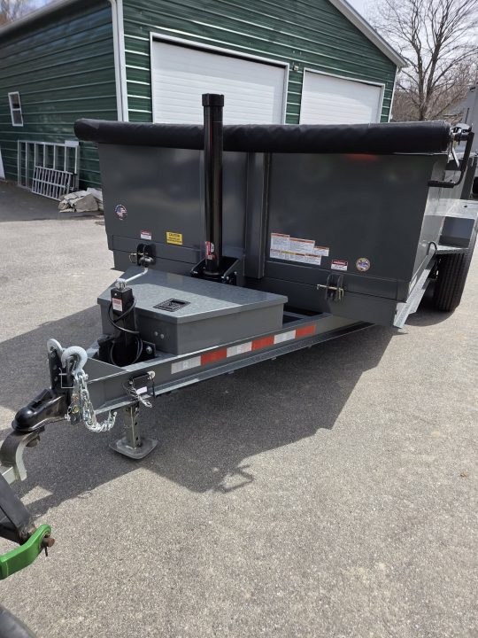 New 2026 Watchdog Trailers 7x14 14,000lb gvwr with tarp kit and ramps Dump Trailer