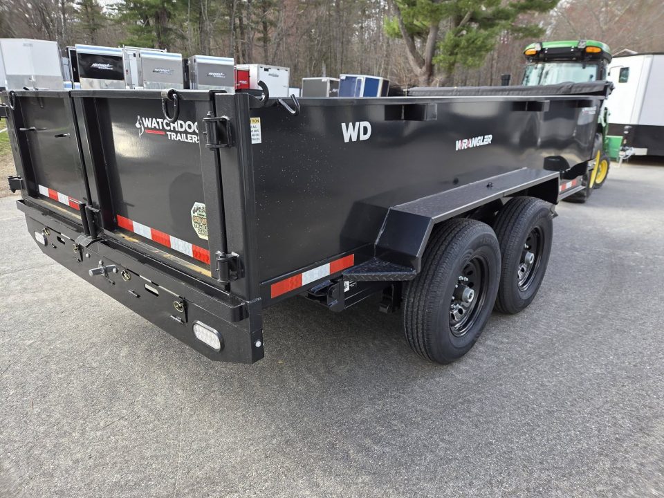 New 2026 Watchdog Trailers 7x14 dump trailer with tarp kit and ramps Dump Trailer