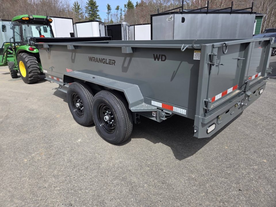 New 2026 Watchdog Trailers 7x14 dump trailer with tarp kit and ramps Dump Trailer