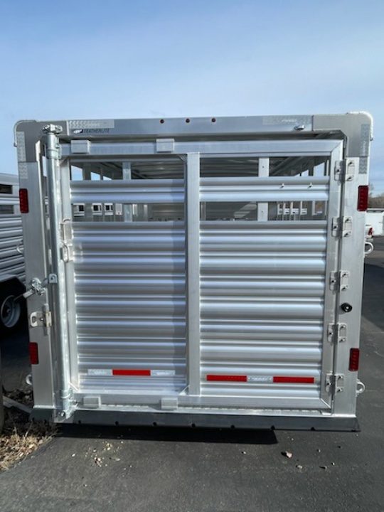 New 2026 Featherlite Trailers model 8127 7.5x26 Stock Trailer