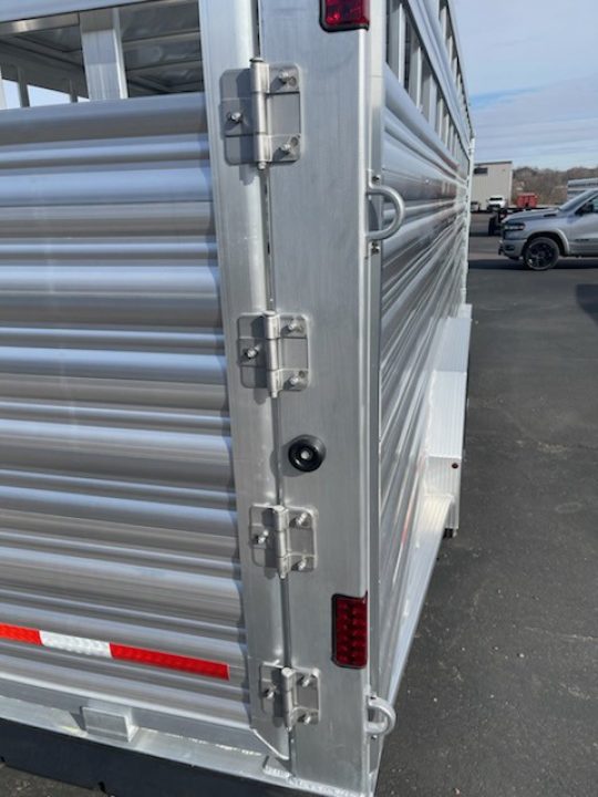 New 2026 Featherlite Trailers model 8127 7.5x26 Stock Trailer