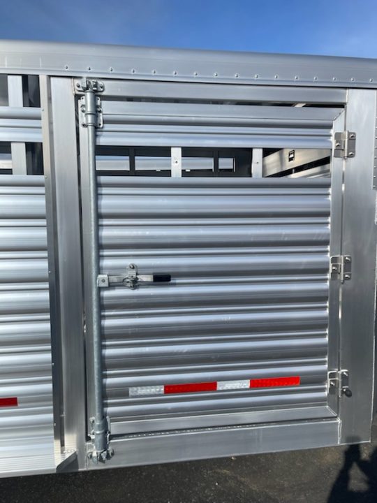 New 2026 Featherlite Trailers model 8127 7.5x26 Stock Trailer