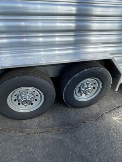 New 2026 Featherlite Trailers model 8127 7.5x26 Stock Trailer