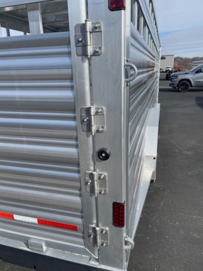 New 2026 Featherlite Trailers model 8127 7.5x26 Stock Trailer