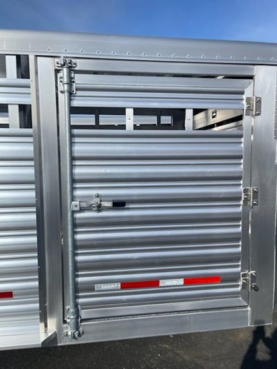 New 2026 Featherlite Trailers model 8127 7.5x26 Stock Trailer