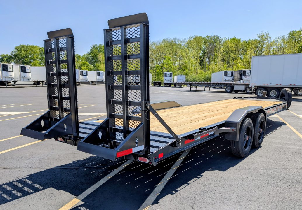 9×24 Equipment Flatbed Trailer photo 2