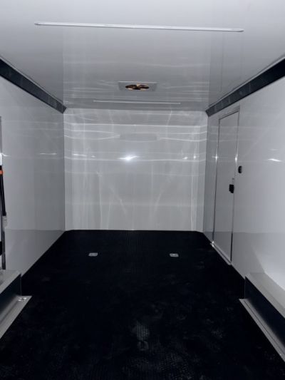 New 2027 ATC 8.5 x 20 ROM400 Enclosed ALUMINUM Car Hauler - Slight damage