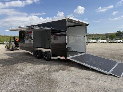 New 2027 ATC 8.5 x 20 ROM400 Enclosed ALUMINUM Car Hauler - Slight damage