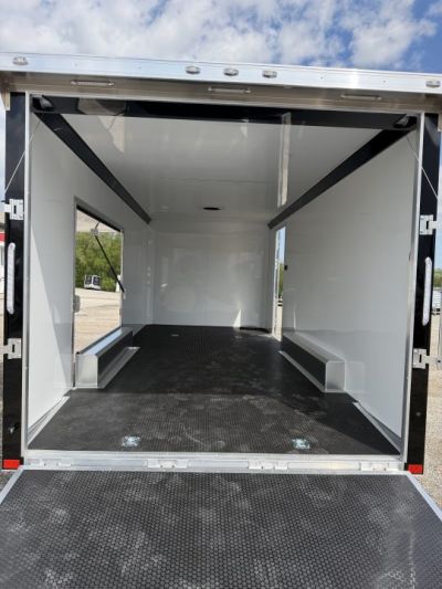 New 2027 ATC 8.5 x 20 ROM400 Enclosed ALUMINUM Car Hauler - Slight damage