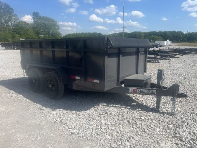 New 2026 Triple R 7X12 DUMP 14K - 2 WAY GATE RAMPS TARP Dump Trailer