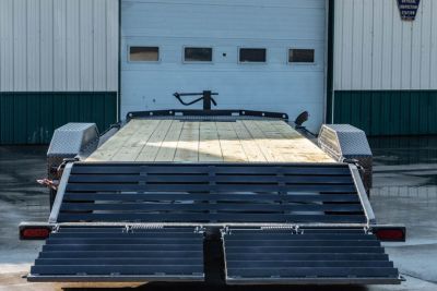 New 2024 Diamond C Trailers LPX 210 WITH MAX RAMPS 22' Equipment Trailer