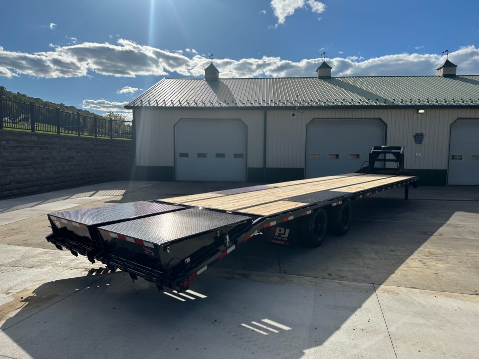New PJ 40' Low-Pro Flatdeck With Duals (LD) - Monster Ramps